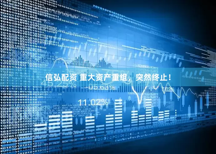 信弘配资 重大资产重组，突然终止！