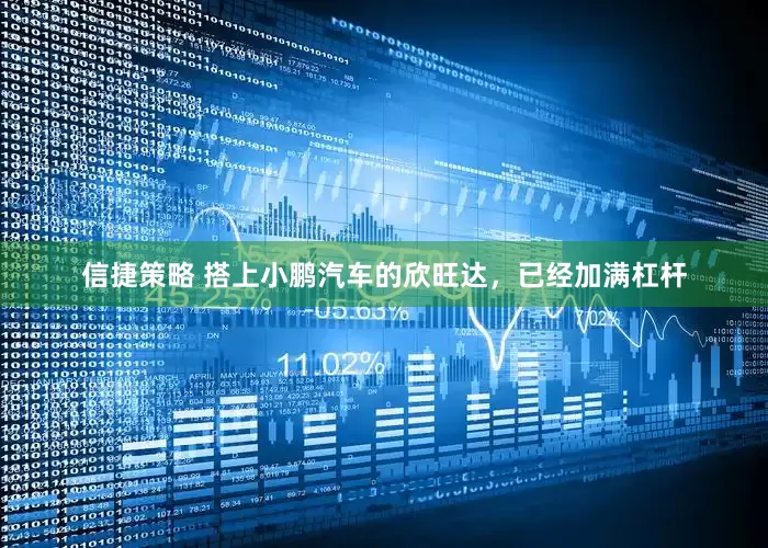 信捷策略 搭上小鹏汽车的欣旺达，已经加满杠杆